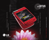 LG Lotus Lotus Sprint Quick start guide