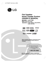 LG LH-T9654S User manual