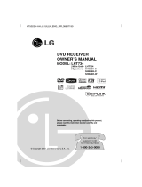 LG LHT734 User manual