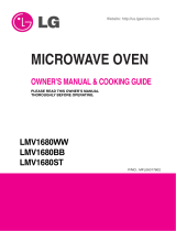 LG LMV1680WW User manual
