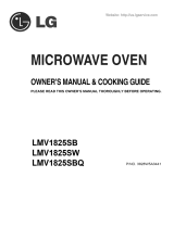 LG LMV1825SW User manual