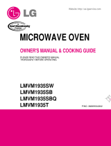 LG LMVM1935SW User manual