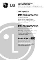 LG LSC 26905TT User manual