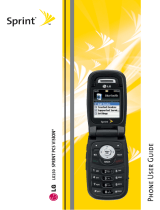 LG LX150 Sprint User manual