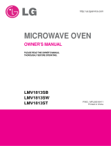 LG Electronics LMV1813SB User manual