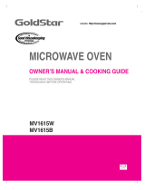 LG MV1615W User manual