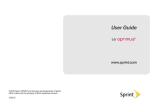 LG Optimus S User manual