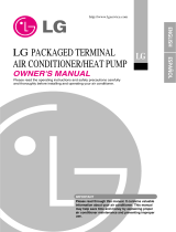 LG PACKAGED TERMINAL AIR CONDITIONER/HEAT PUMP User manual