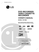 LG RC700N User manual