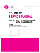 LG RT-21FA35R/RX/V/VX User manual