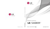 LG SABER UN200 User manual