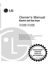 LG TD-V12240G User manual
