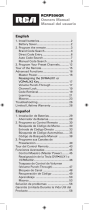 RCA RCRPS06GR User manual