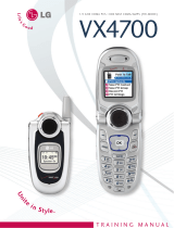 LG VX4700 User manual