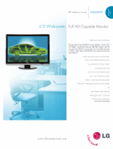 LG W2600V-PF User manual