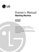 LG WD3632HW User manual