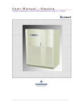 Liebert Hipulse User manual