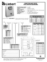 Liebert Interceptor H2120Y444R-03 User manual