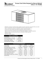 Liebert Process Fluid Chiller PS120A User manual