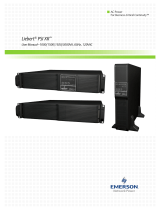 Liebert UPS Systems PSI XR User manual