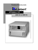 Liebert UPStation 1000 VA GX User manual
