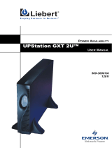 Liebert Liebert UPStation GXT2U User manual