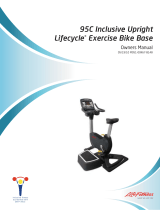 Life Fitness UPRIGHT LIFECYCLE 95C User manual