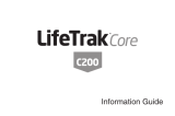 LifeTrak Core C200 User guide