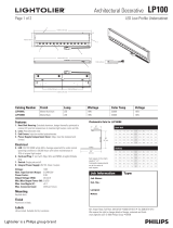 Lightolier LP100 User manual