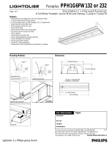 Lightolier PPH1G6FW232 User manual