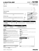 Lightolier SL110B User manual