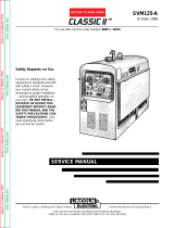 Lincoln Electric SVM125-A User manual