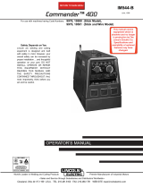 Lincoln Electric COMMANDER IM544-B User manual