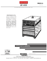 Lincoln Electric DC-655 IM602-A User manual