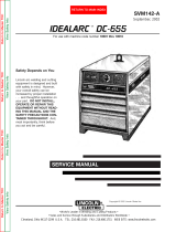 Lincoln Electric IDEALARC DC-655 User manual