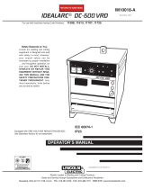 Lincoln Electric IDEALARC IM10018-A User manual