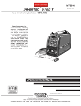 Lincoln Electric IMVERTEC IM738-A User manual