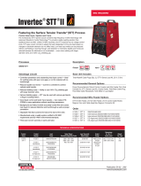 Lincoln Electric INVERTEC STT II Series User manual