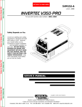Lincoln Electric SVM152-A User manual