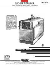 Lincoln Electric PERKINS 350-SA User manual