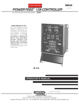 Lincoln Electric IM849 User manual