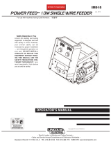 Lincoln Electric IM915 User manual