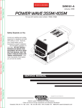 Lincoln Electric Power Wave 405M User manual