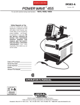 Lincoln Electric IM583-A User manual