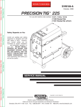 Lincoln Electric Precision TIG 225 User manual