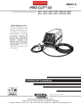 Lincoln Electric IM637-A User manual