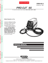Lincoln Electric SVM146-A User manual