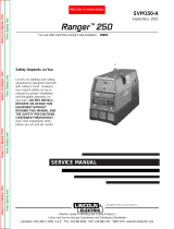 Lincoln Electric Ranger 250 User manual