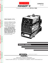 Lincoln Electric RANGER 8 SVM107-B User manual