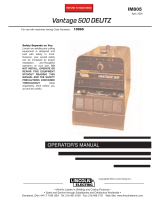 Lincoln Electric IM805 User manual